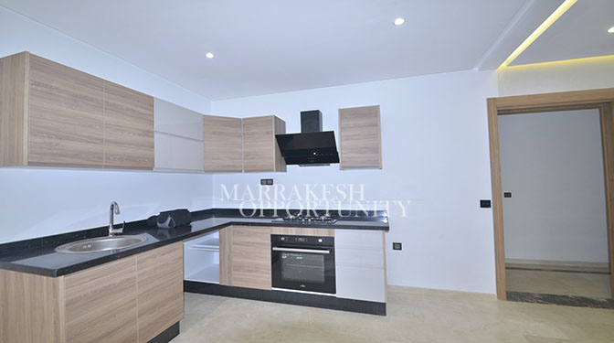 New Unfurnished Apartment for Long-term Rental in Gueliz