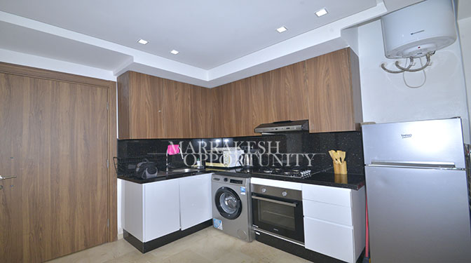 Furnished Apartment T2 for Long-term Rental in Hivernage