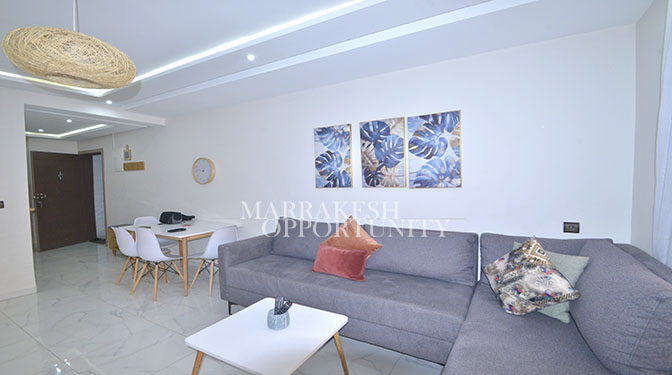 Superb Furnished Apartment T4 for Long-term Rental in Gueliz