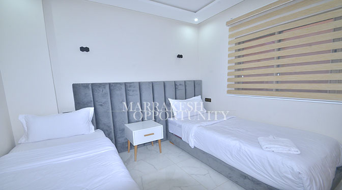 Superb Furnished Apartment T4 for Long-term Rental in Gueliz