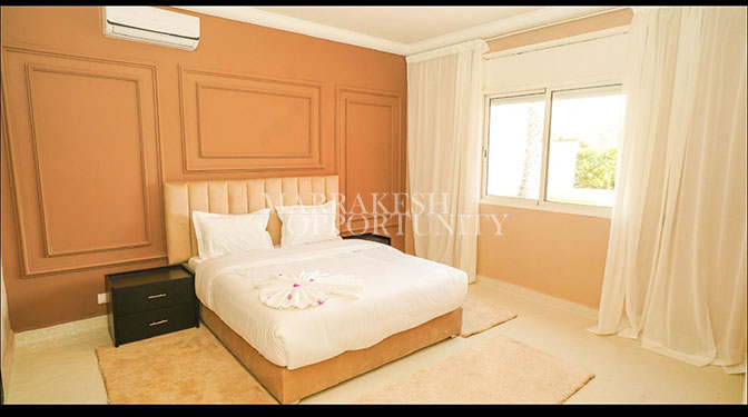 Sumptuous Single-story Furnished Villa for Long-term Rental in Route de Fes