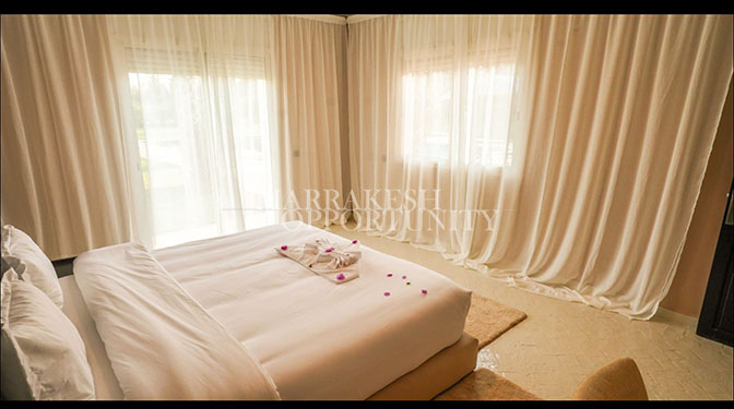 Sumptuous Single-story Furnished Villa for Long-term Rental in Route de Fes