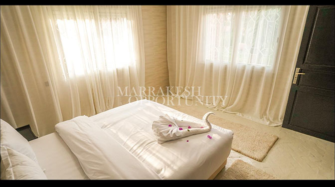 Sumptuous Single-story Furnished Villa for Long-term Rental in Route de Fes