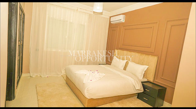 Sumptuous Single-story Furnished Villa for Long-term Rental in Route de Fes