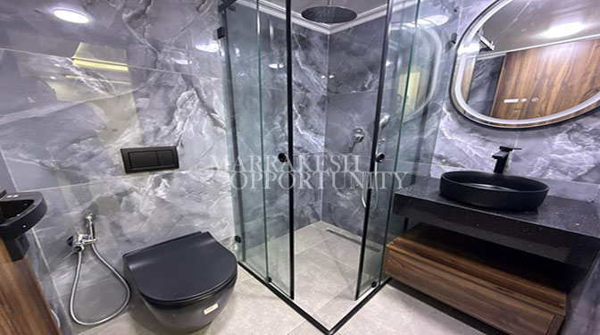 Exceptional Furnished Duplex for Long-term Rental in Gueliz