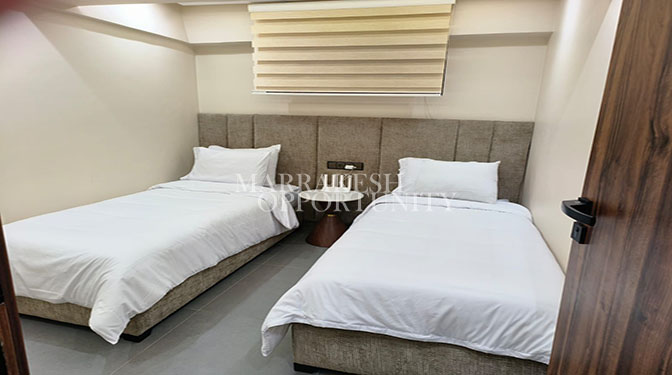 Exceptional Furnished Duplex for Long-term Rental in Gueliz