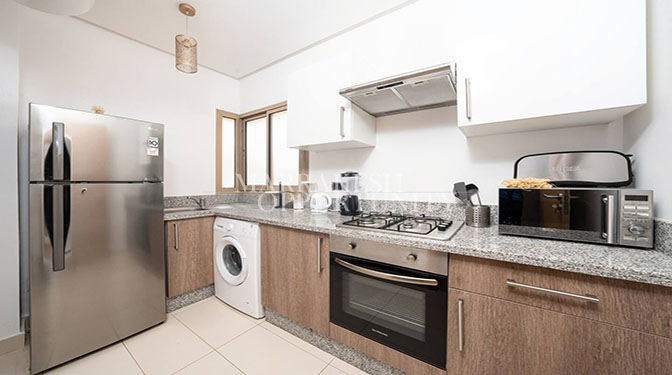 Furnished Apartment for Long-term Rental Garden Level in Agdal