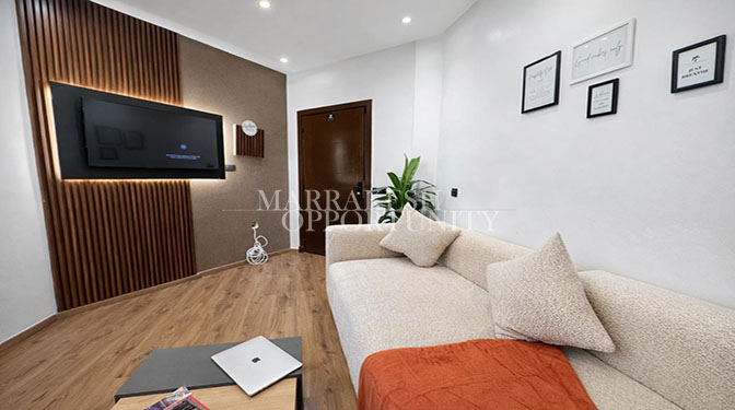 Furnished Studio for Long-term Rental in Gueliz