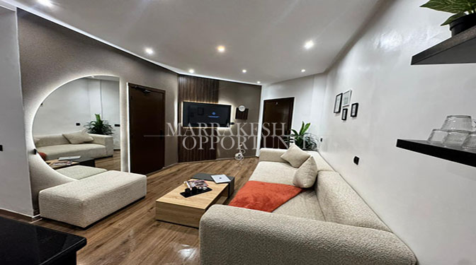 Furnished Studio for Long-term Rental in Gueliz