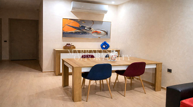 Furnished Apartment for Long-term Rental Garden Level in Agdal