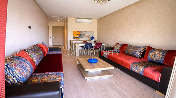 Furnished Apartment for Long-term Rental Garden Level in Agdal