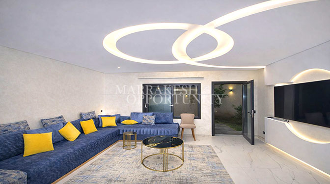 Furnished Villa Floor for Long-term Rental in Route Casa