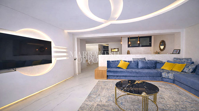 Furnished Villa Floor for Long-term Rental in Route Casa