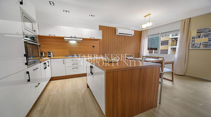 Furnished Apartment for Long-term Rental in Gueliz