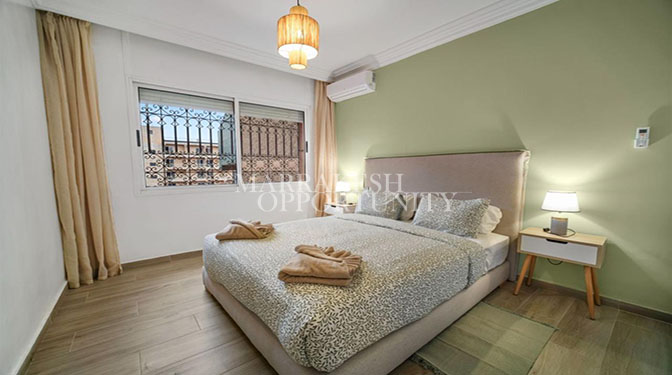Furnished Apartment for Long-term Rental in Gueliz