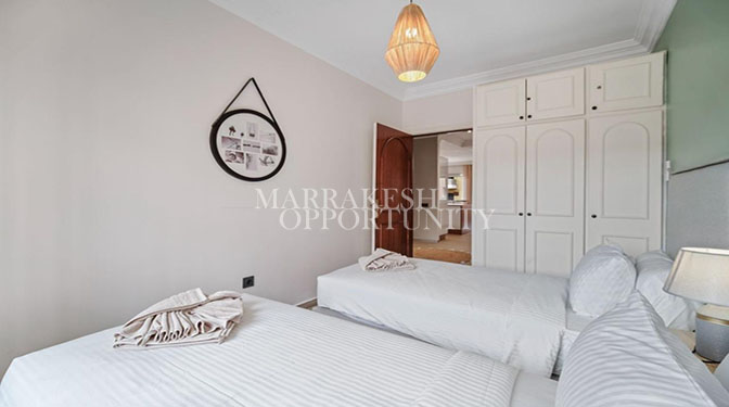 Furnished Apartment for Long-term Rental in Gueliz