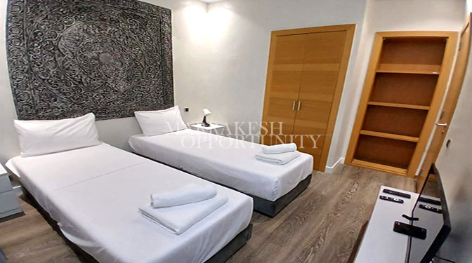 Furnished Apartment for Long-term Rental Garden Level in Route Casa