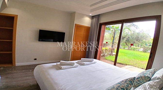 Furnished Apartment for Long-term Rental Garden Level in Route Casa