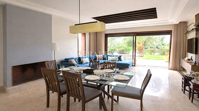 Furnished Apartment for Long-term Rental Garden Level in Route Casa