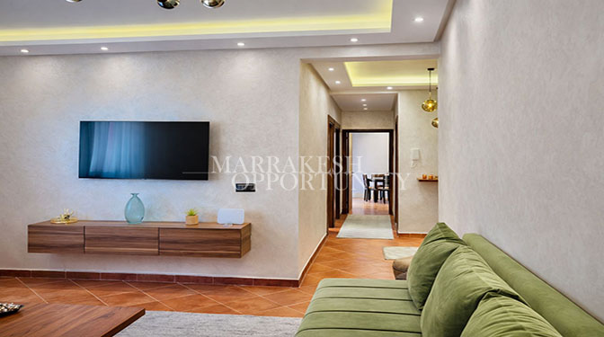 Furnished Apartment for Long-term Rental in Gueliz