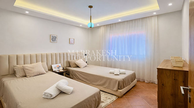 Furnished Apartment for Long-term Rental in Gueliz