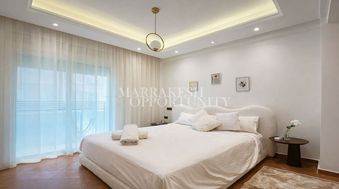 Furnished Apartment for Long-term Rental in Gueliz